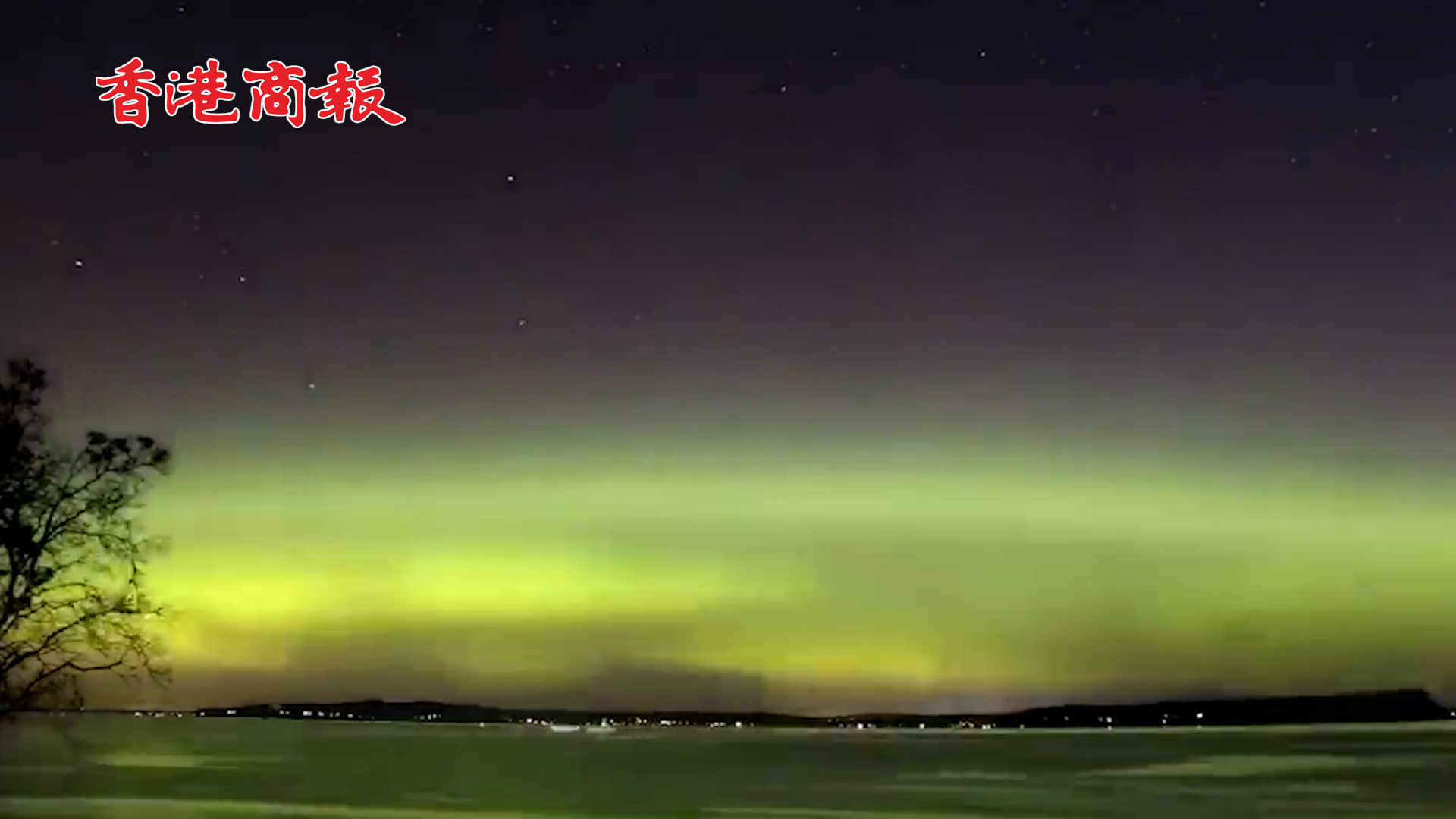 有片丨北極光爆發 橫跨加拿大全境 難得一見的美景
