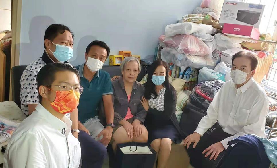 香港統促總會探訪基層市民 聆聽訴求表達關懷