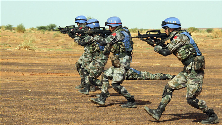 聯剛穩定團南部戰區司令高度評價中國維和軍人貢獻