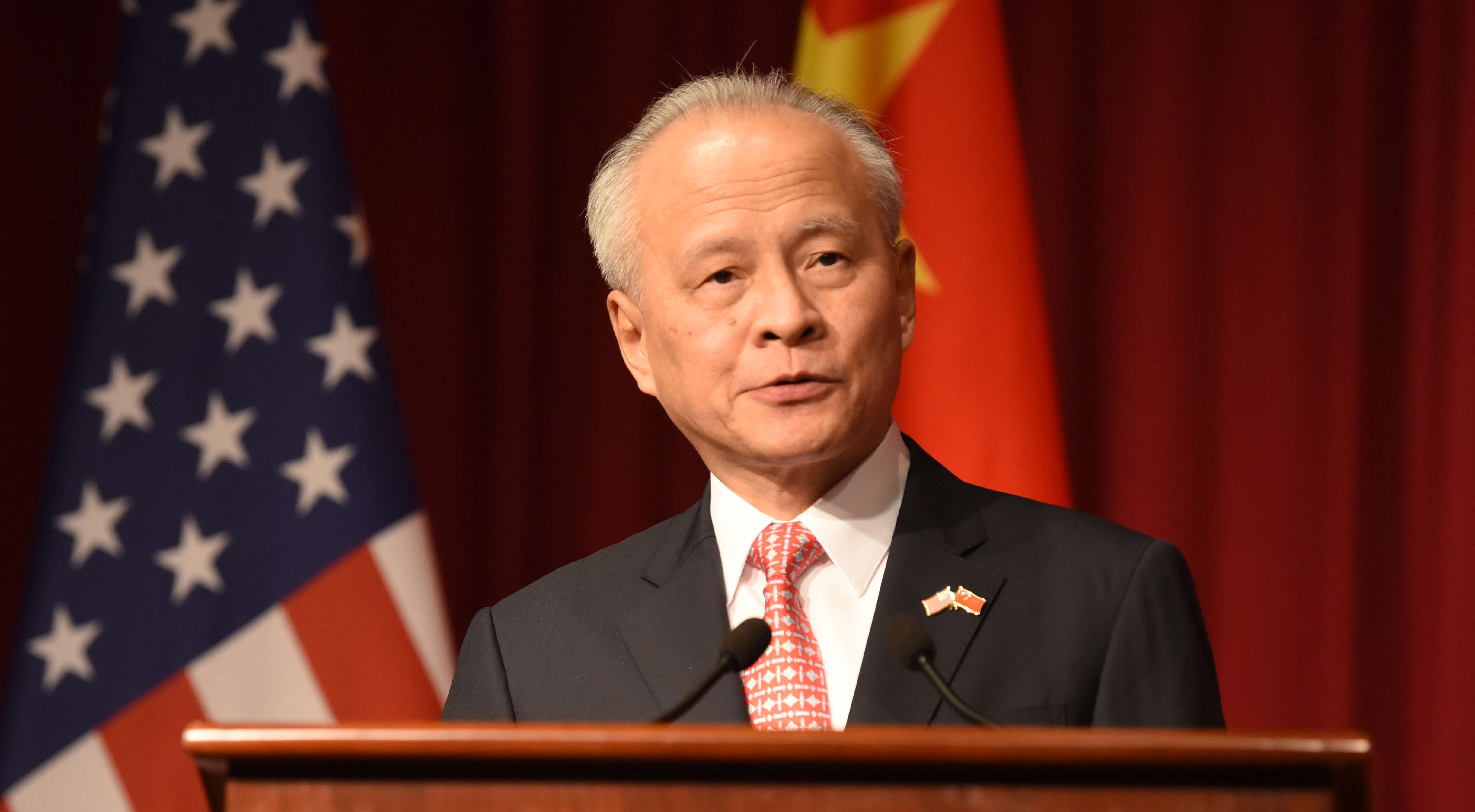 有片｜崔天凱批美操弄台灣問題：我們不會讓它得逞