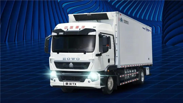 重汽87台國六豪沃TX「冷鮮鋒」批量交付