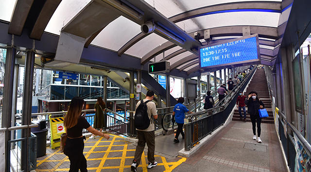 圖集｜中環半山扶手電梯：全長逾800米 不少經典電影在此取景