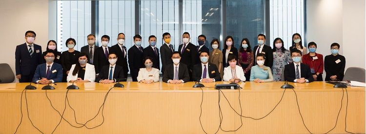 仁愛堂第42屆董事局拜訪教育局與勞工及福利局