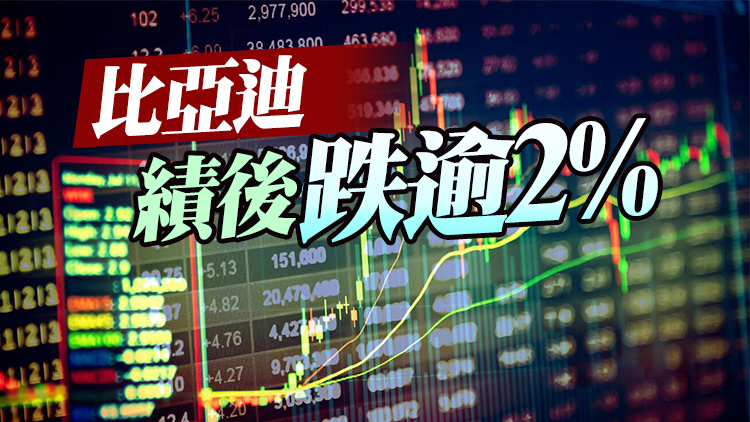 恒生指數開報25466點跌88點 中國恒大逆市升逾1%