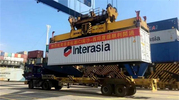 廣州港添印度CI2航線 今年淨增20條