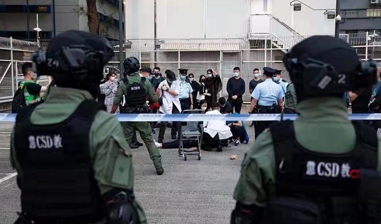 警方懲教署聯合舉行反恐演習 測試前線人員臨場反應