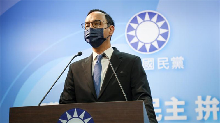 朱立倫正式宣誓就職國民黨主席 公布3副主席人選