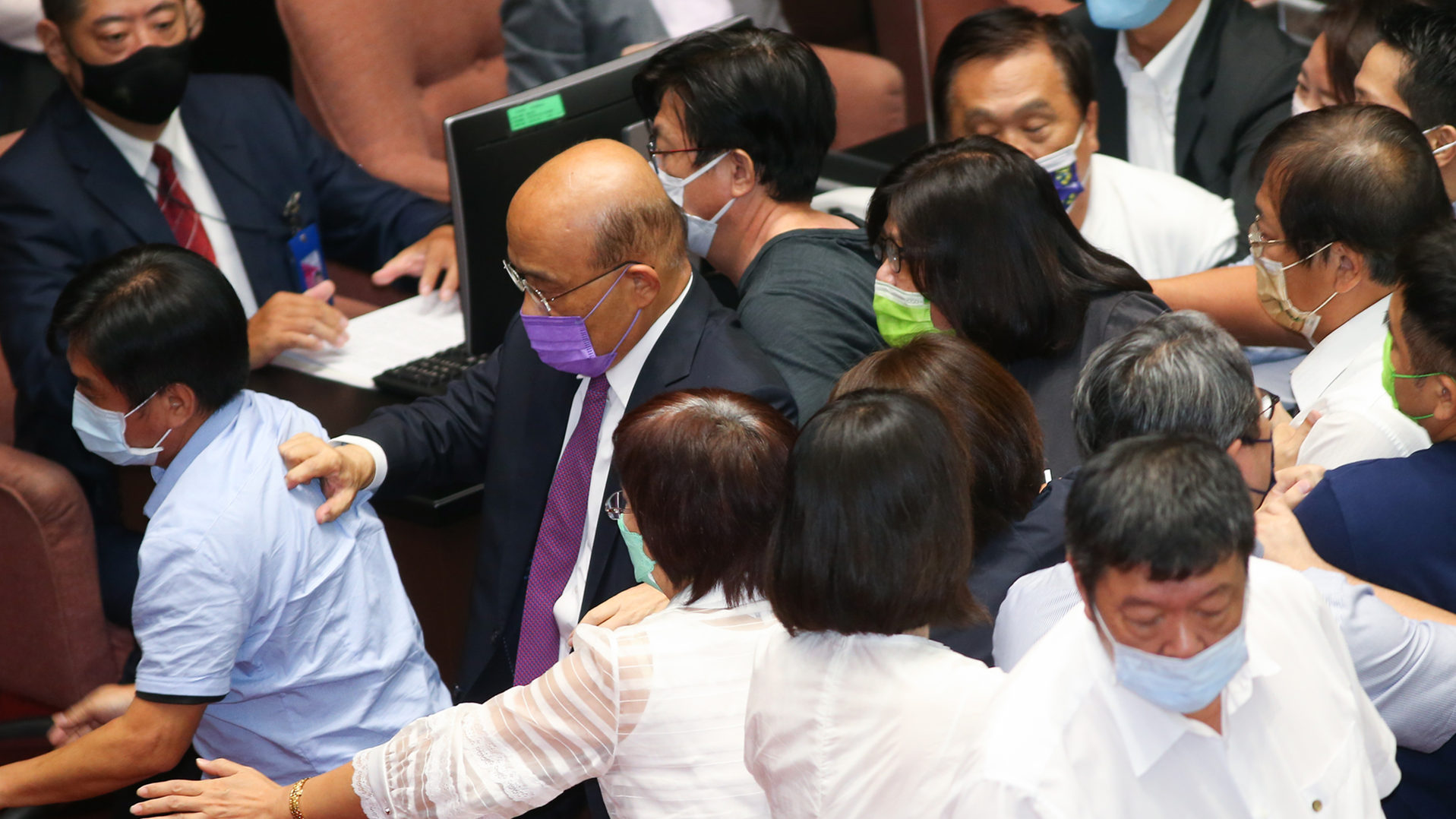 蘇貞昌談台灣4項「公投」 台立委批「胡說八道」