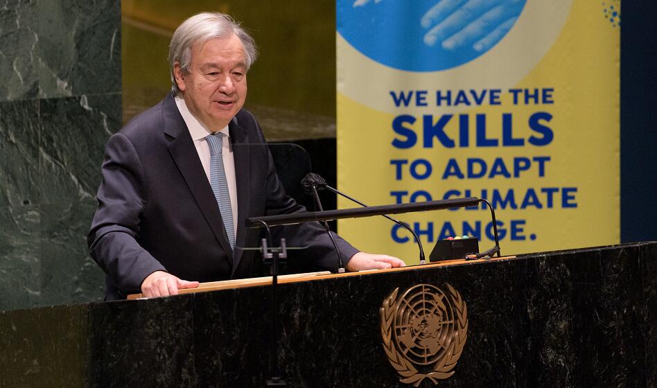 古特雷斯：2050年海平面上升將影響8億城市人口