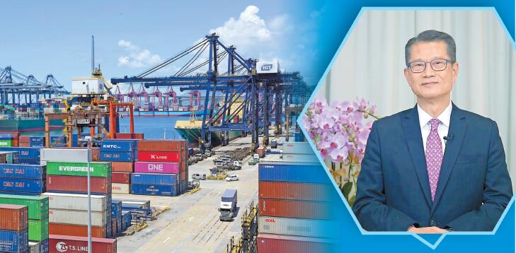 港全年GDP料增近6.5%　陳茂波冀盡快通關為經濟復蘇增動力