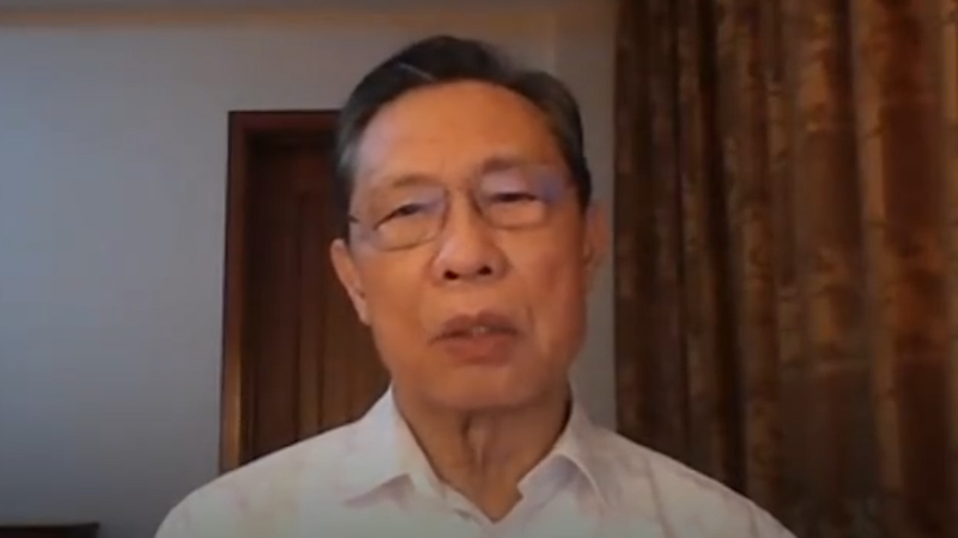 有片丨鍾南山談中國「零傳播政策」：相較而言 是一種低成本策略