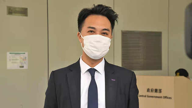 黃梓謙報名參選立法會選委會界別