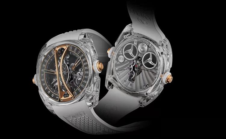 【名表】全球限量10枚！特別版KLEPCYS垂直鏤空藍寶石陀飛輪