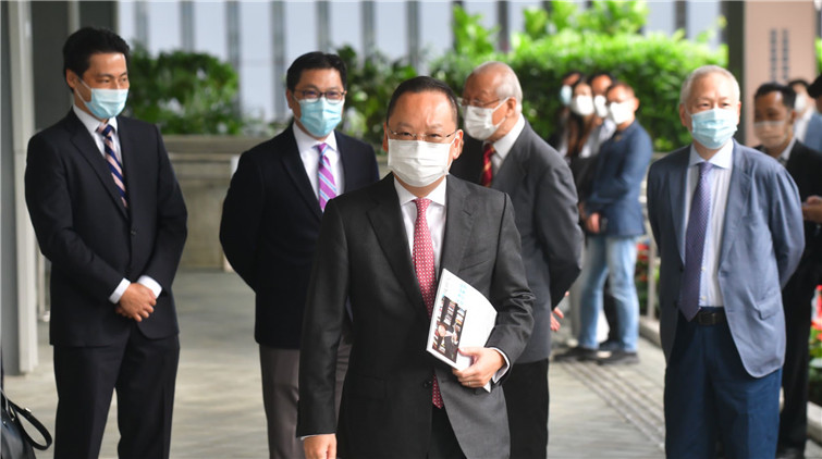 陳仲尼報名參加立法會選委會界別選舉