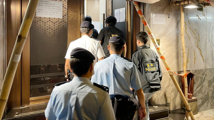 挫黑幫氣燄 警方連續3日反黑拘捕67人