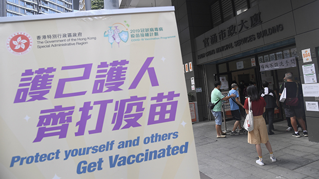 單日新增6320人打針 逾445萬人已接種兩針