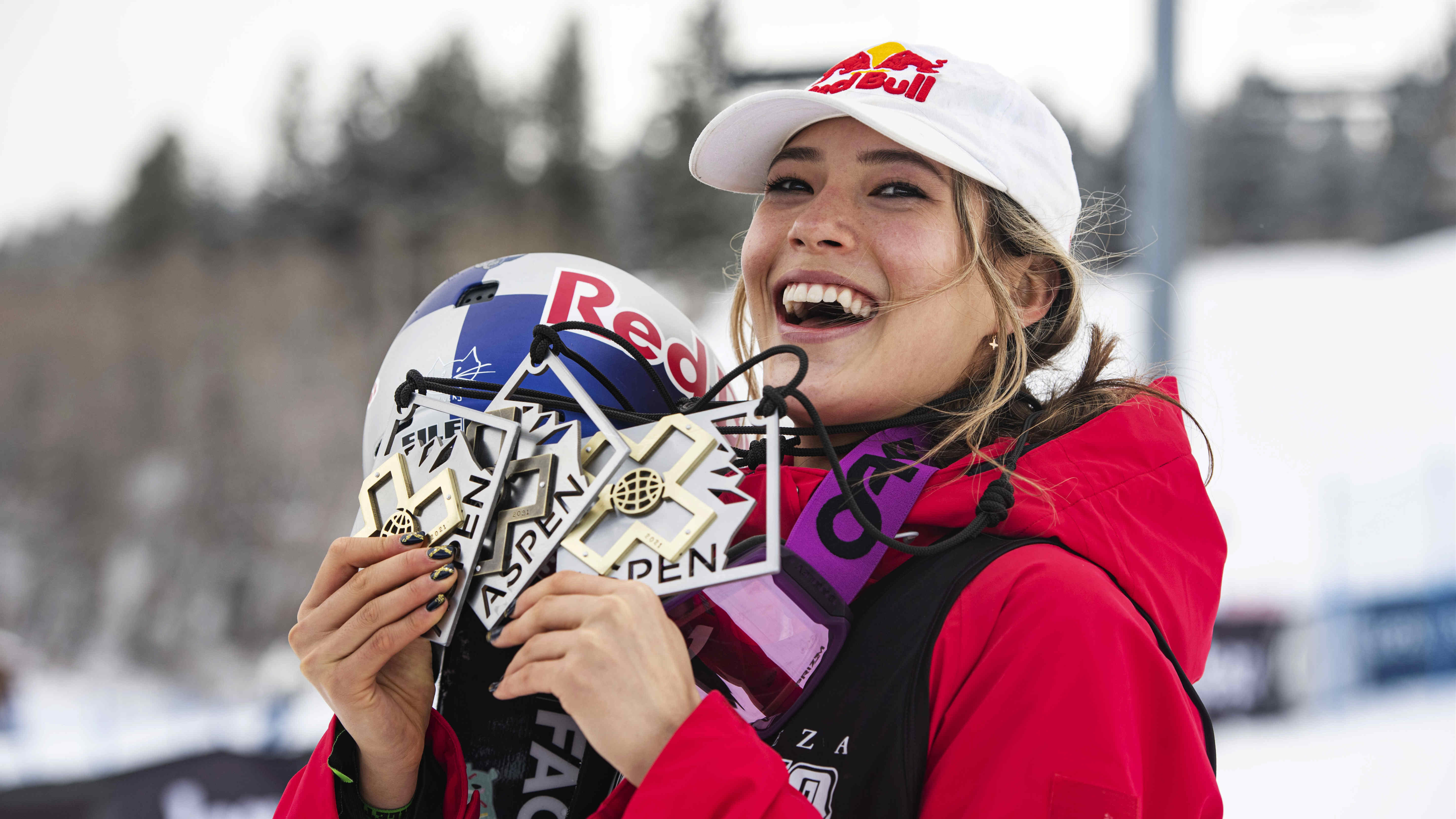 中國自由式滑雪運動員谷愛凌再成世界第一人