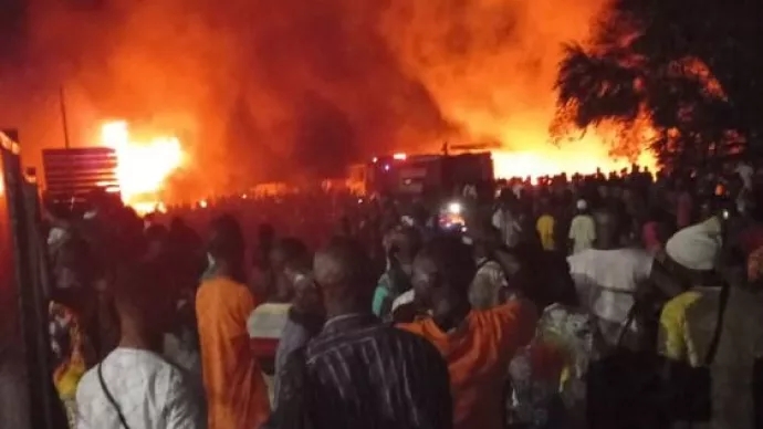 塞拉利昂油罐車爆炸事故死亡人數升至115人