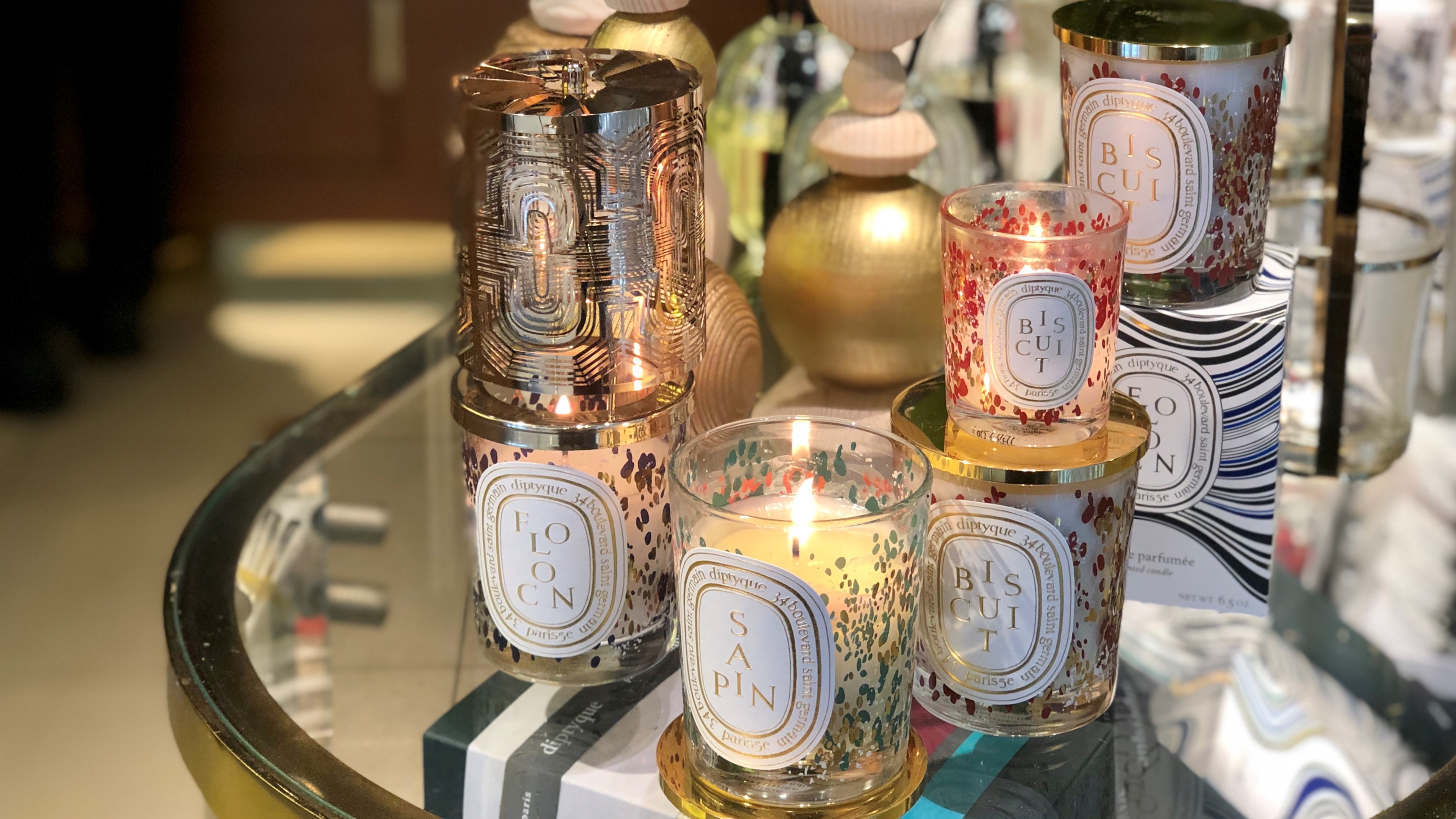 【購物】Diptyque節日系列 必入超美旋轉燭罩及鍍金香氛產品