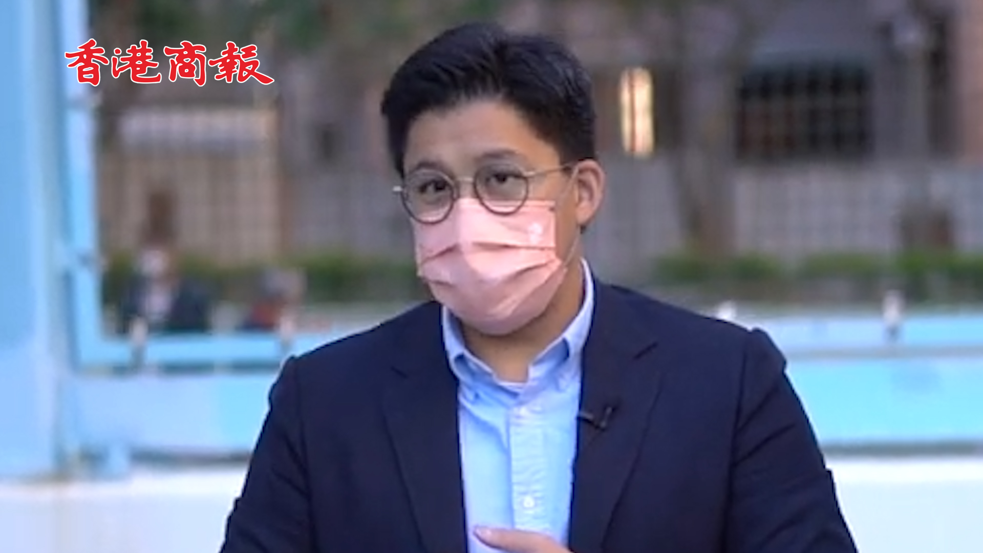 有片丨霍啟剛落區視察社區體育場地 冀提高市民體育運動參與度 