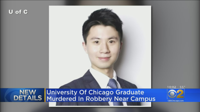芝加哥24歲中國留學生遭槍殺！中領館強烈譴責促美盡快查清