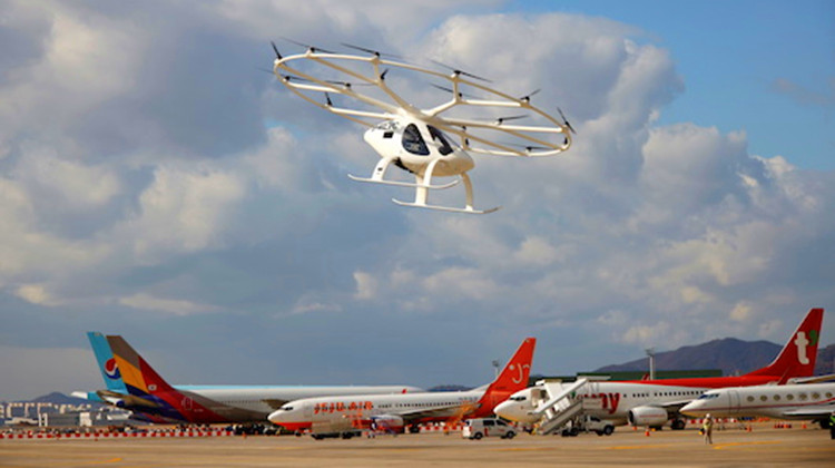 韓國展出空中出租車 首爾擬2025年將其商用化