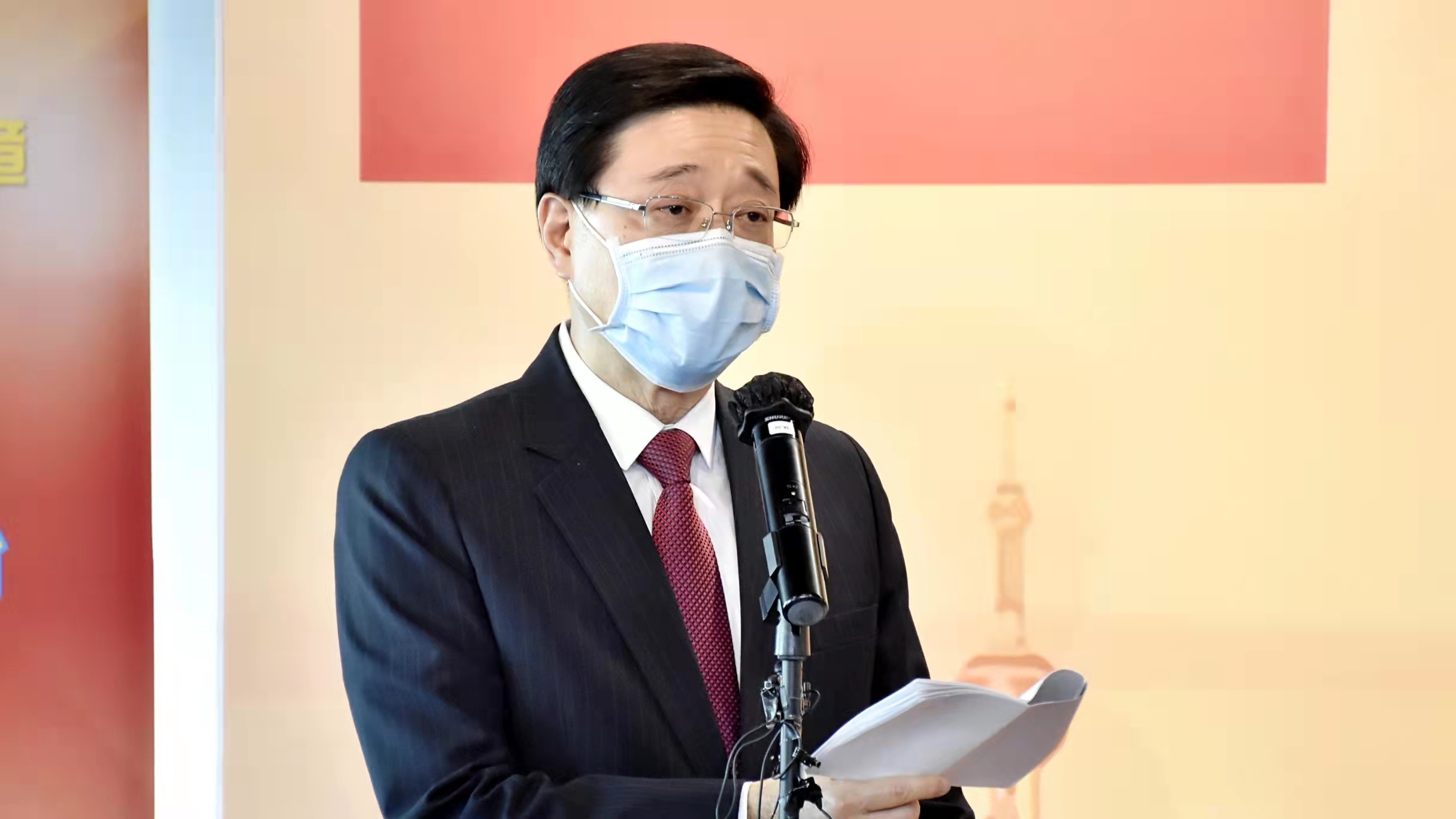 有片｜李家超在「百年輝煌香港篇章」大型圖片展開幕禮致辭全文