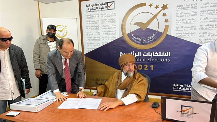 卡扎菲之子競選利比亞總統