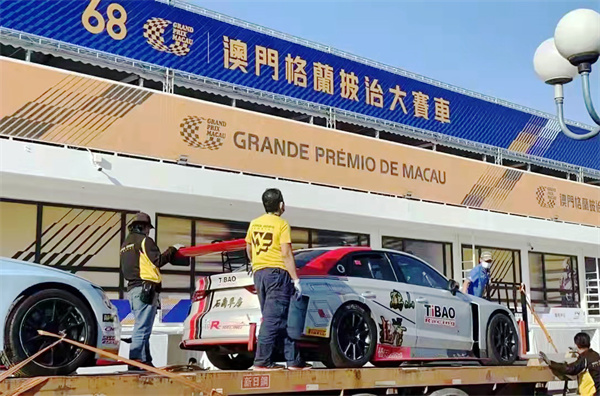 港珠澳大橋口岸「零延時」保參賽車輛物資通關