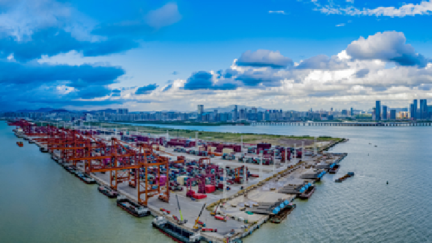 深圳港大鏟灣港區2021年集裝箱吞吐量創新高