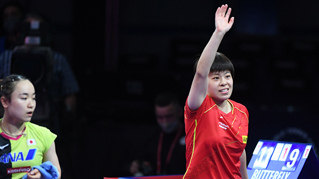 王藝迪戰勝伊藤美誠 日本女單世乒賽全軍覆沒