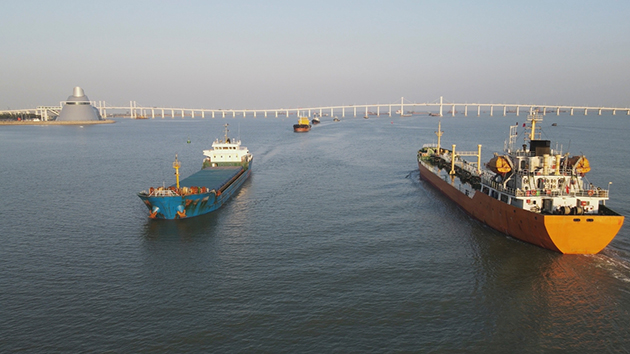 12月1日起禁長百米以上船舶行澳門水道 為期6個月