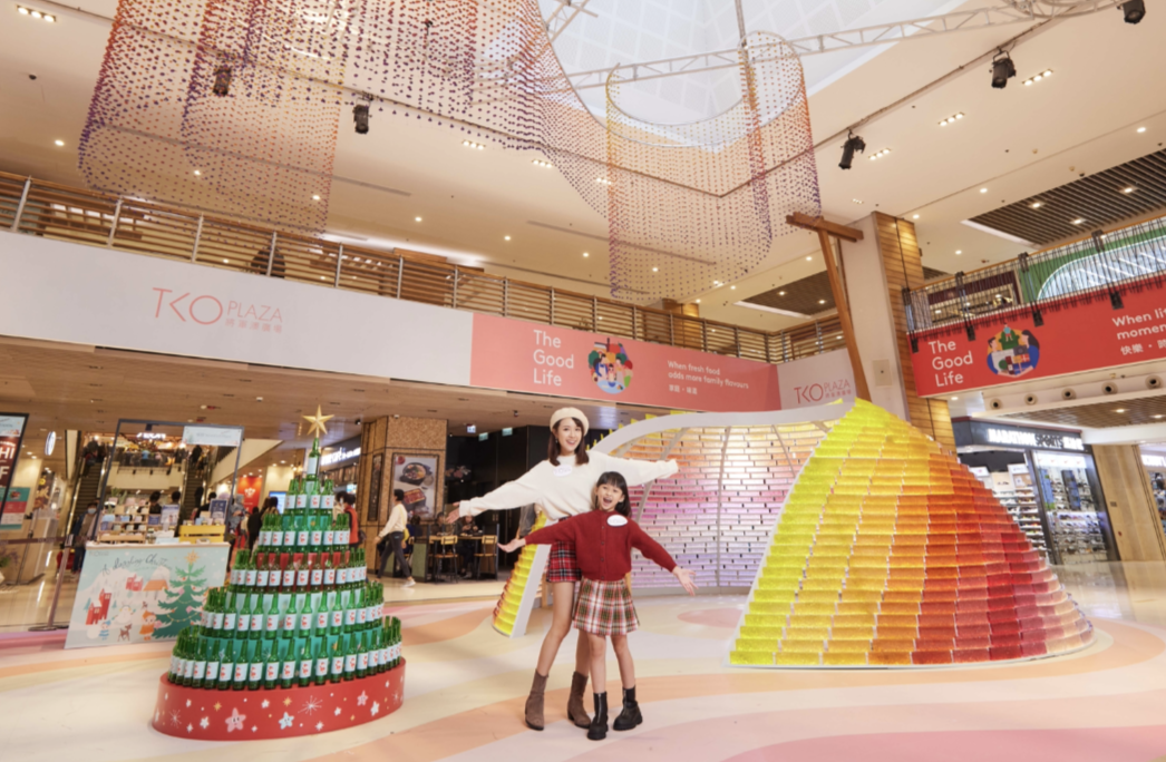 【玩樂】環保再造！將軍澳廣場玻璃聖誕小鎮