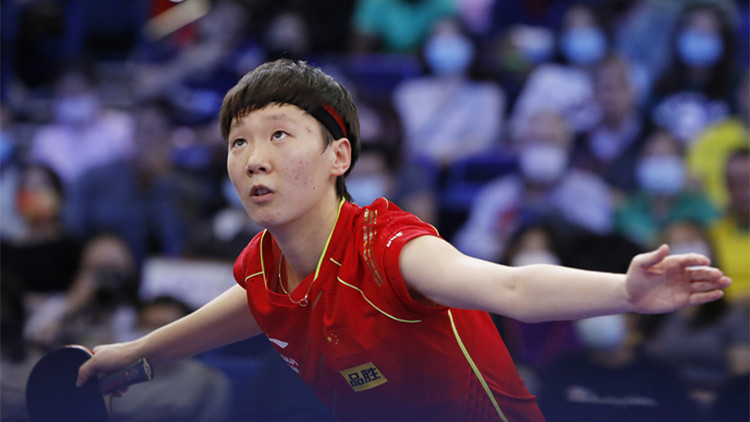 王曼昱4:2擊敗孫穎莎  奪得世乒賽女單冠軍