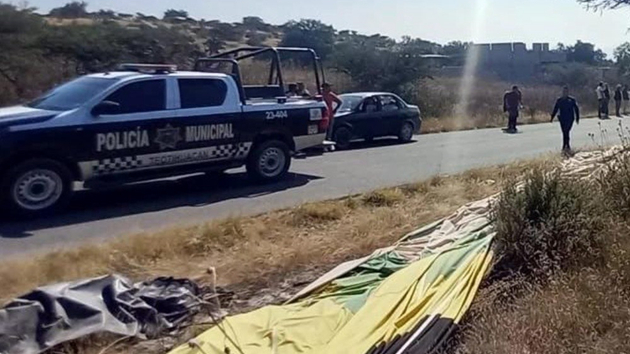 墨西哥城發生觀光熱氣球墜落事故 已致9傷