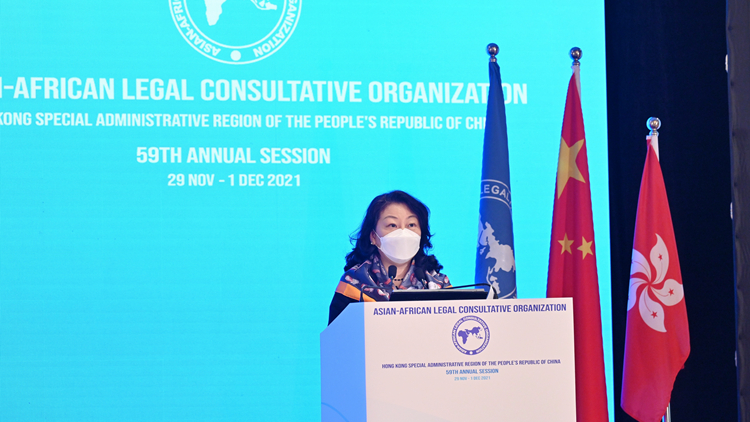 鄭若驊：亞非法協香港區域仲裁中心推動網上爭議解決發展和運作