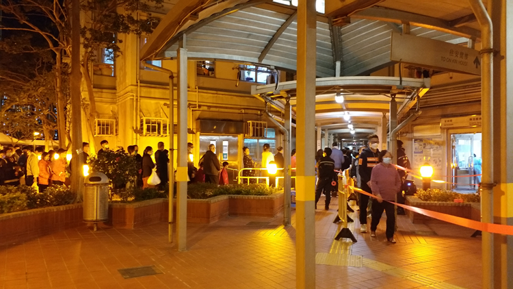 28歲由美返港女子初步確診 藍田安田邨安健樓圍封強檢