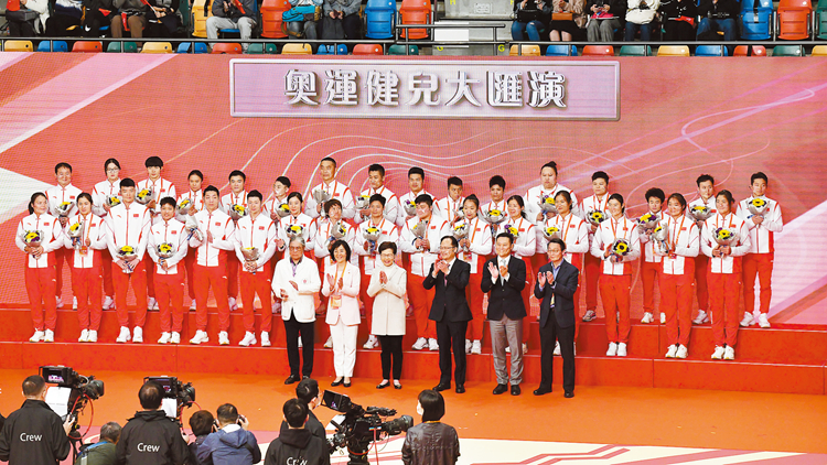 東奧國手3場示範匯演引人入勝