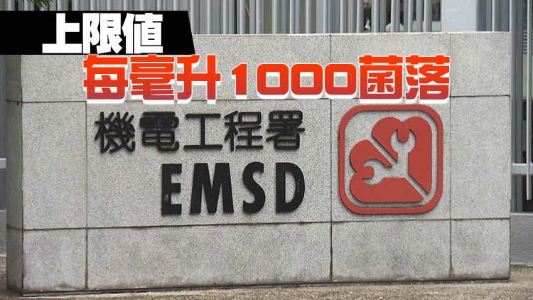 機電署：11月觀塘一工廈水塔退伍軍人桿菌超標