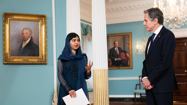 塔利班禁女孩上學 馬拉拉訪美籲支援
