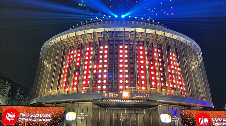 杜拜世博會中國館開館兩個月 累計接待超50萬人次