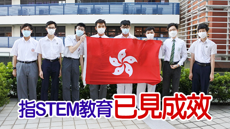 8港生國際大都會奧林匹克奪4金2銀1銅佳績 楊潤雄祝賀