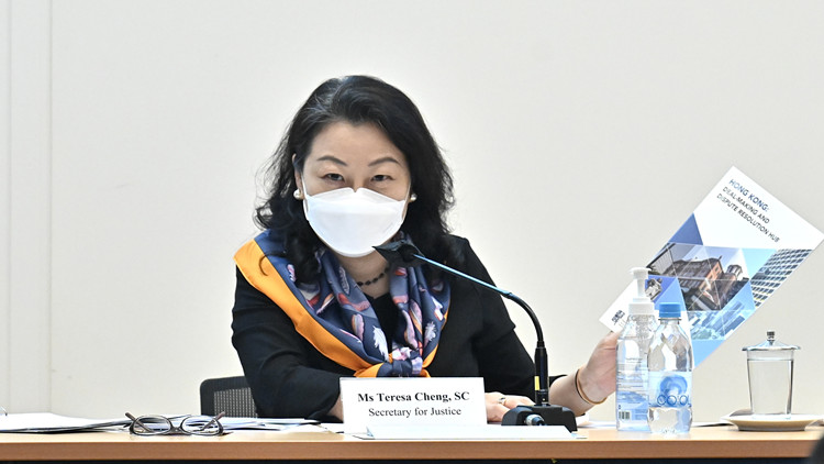 鄭若驊向公司律師闡釋法律及爭議 解決業界在國家發展下的機遇