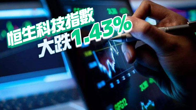 恒指半日跌近1% 科技股大跌
