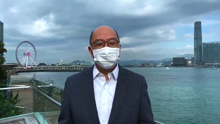 有片｜譚志源籲全港幾百萬選民積極投票