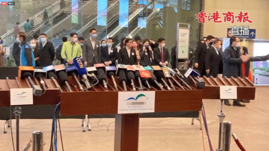 直播回放丨灣仔會展票站現場（12.19）