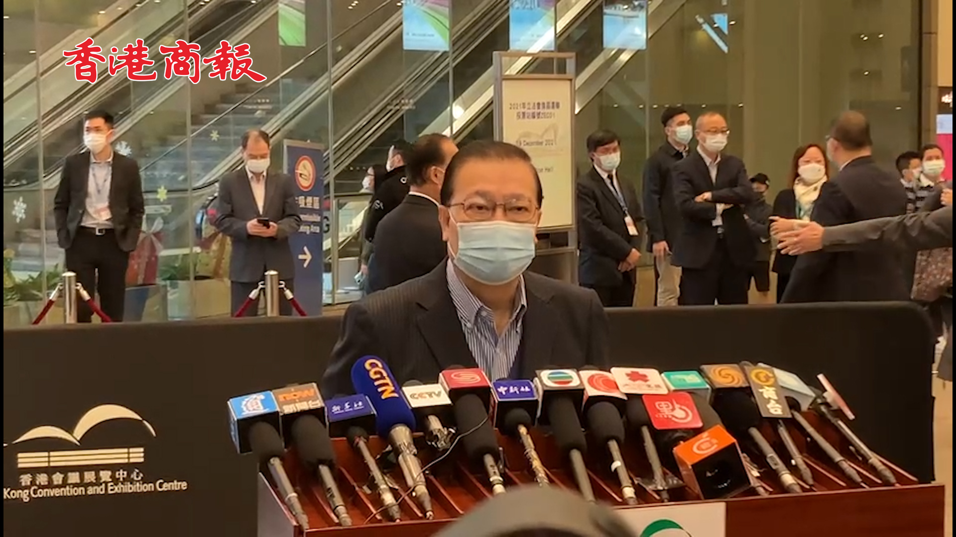 有片丨譚耀宗：冀有能力有擔當人士進入立法會 為社會民生做貢獻