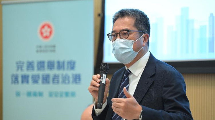 黃偉綸：完善選制後立會選舉意義重大 珍惜今日投票機會