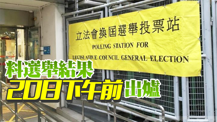 【持續更新】投票順利結束 選委會界別投票率愈九成