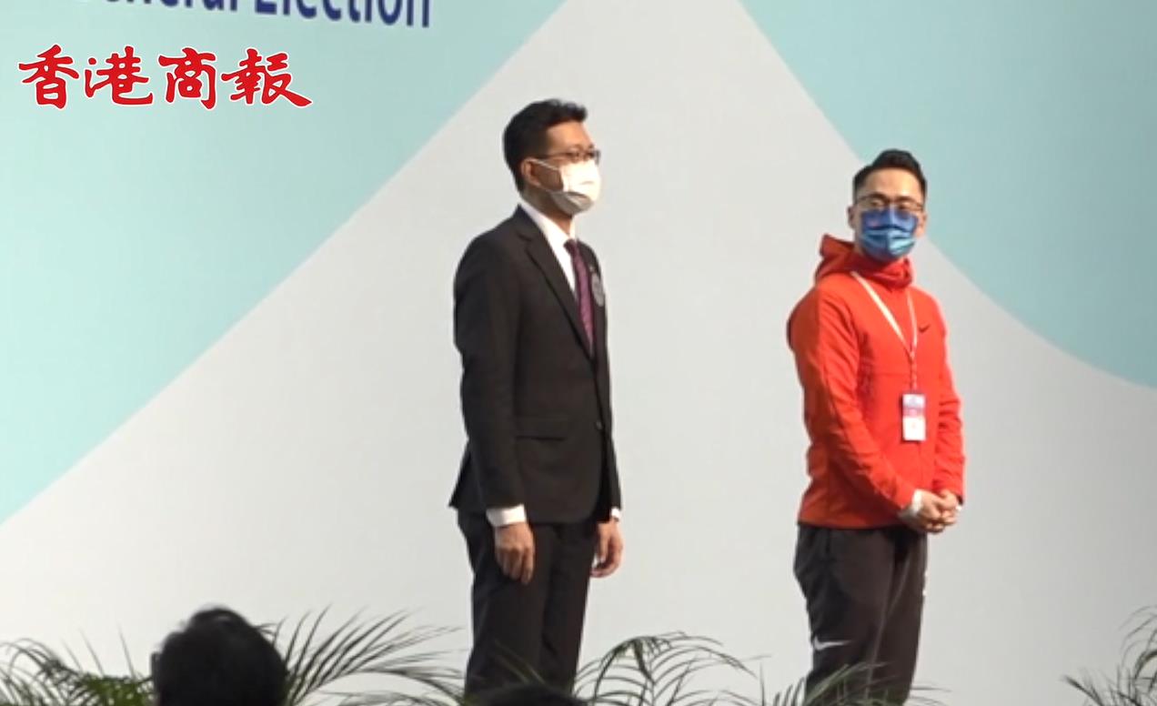 有片丨香港立法會換屆選舉 港島東選區結果出爐